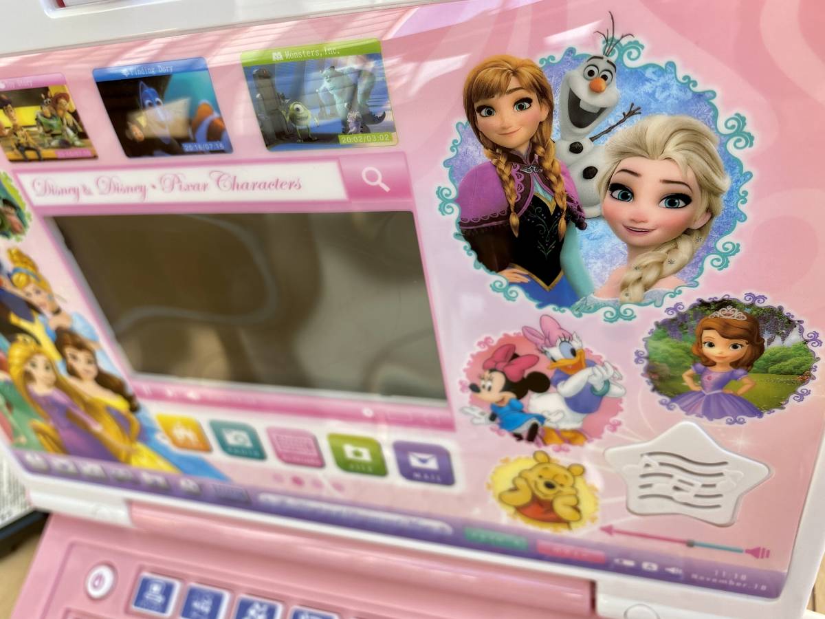 バンダイ ディズニー ディズニー ピクサーキャラクターズワンダフルスイートパソコン 極美品 入学準備子供パソコン の落札情報詳細 ヤフオク落札価格情報 オークフリー スマートフォン版