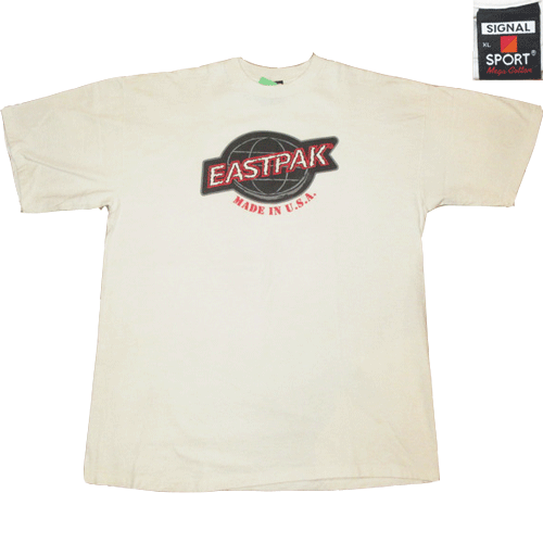 送料込み ヴィンテージ 古着 90 S Eastpak イーストパック アドバタイジング Tシャツ アウトドア古着 アメリカ製 の落札情報詳細 ヤフオク落札価格情報 オークフリー スマートフォン版