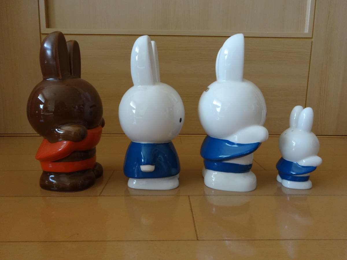 ミッフィー　メラニー　陶器　貯金箱 ミッフィーメラニー陶器貯金箱 ミッフィー メラニー 陶器 貯金箱
