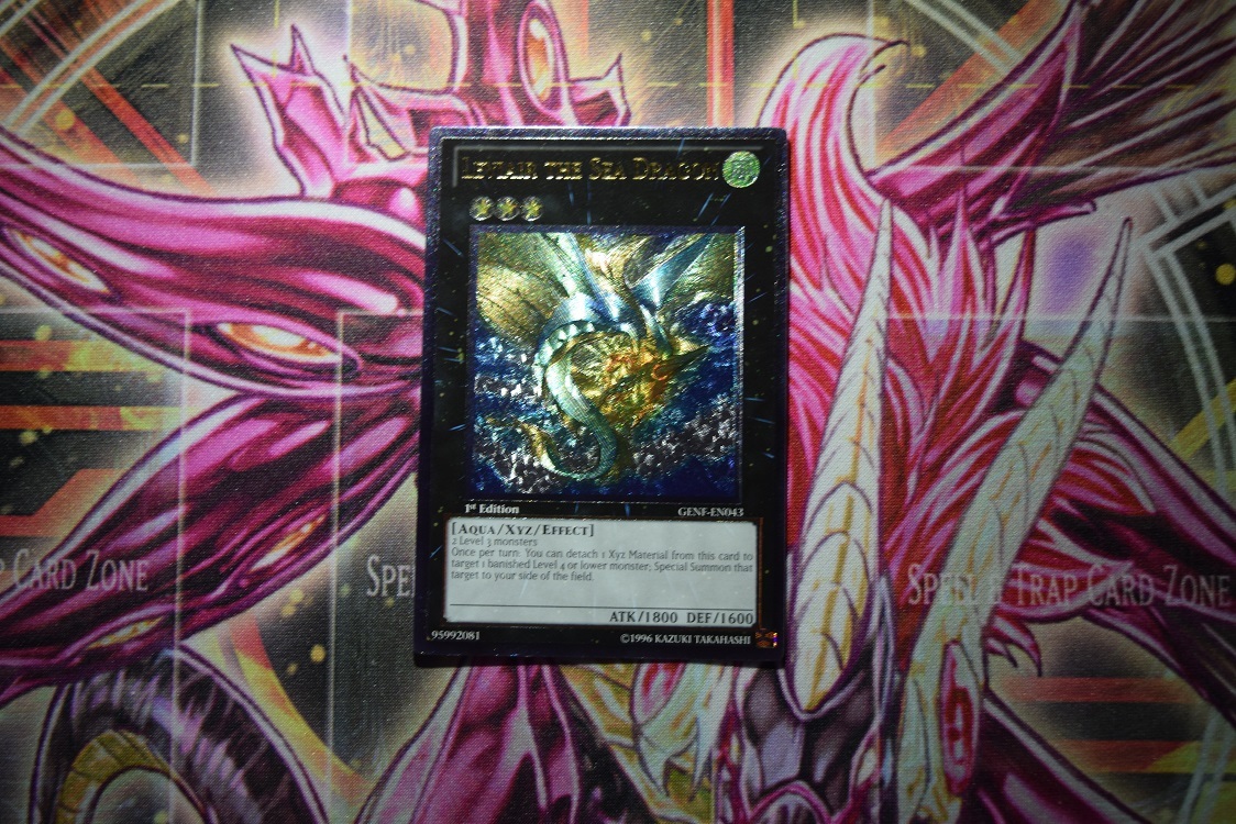 遊戯王 虚空海竜 リヴァイエール 米版 GENF-EN043 1st レリーフ 英語版