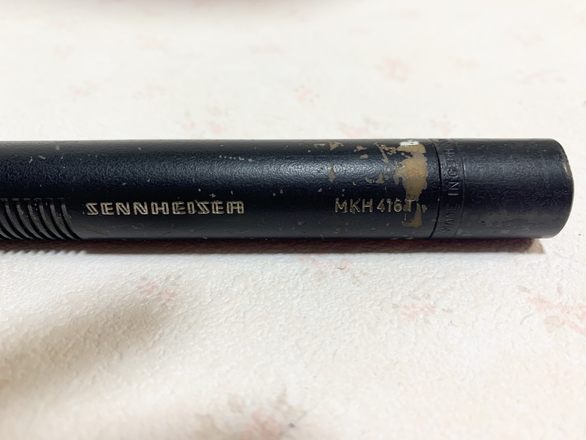 Sennheiser MKH 416T 12V供給　MZA14T 付 Sennheiser MKH 416T 12V供給MZA14T 付