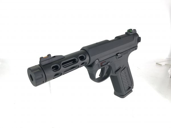 Narcos 製 AAP-01 ルガー Mk4タイプ アウターバレル B BK