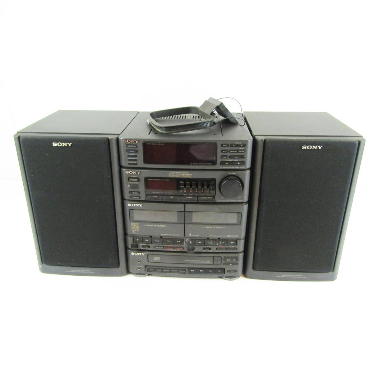 美品】【リモコン・取説付】SONY MHC-V3 爆音モンスタースピーカー