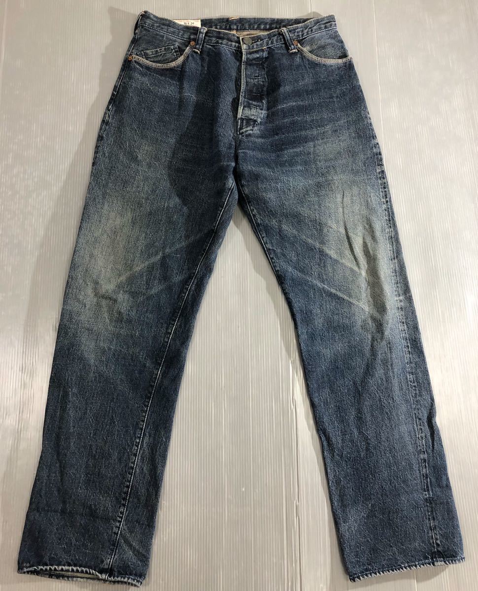 EVISU YAMANE エヴィス ヤマネ》激シブ色落ち D676 CM LOT 0015 虎