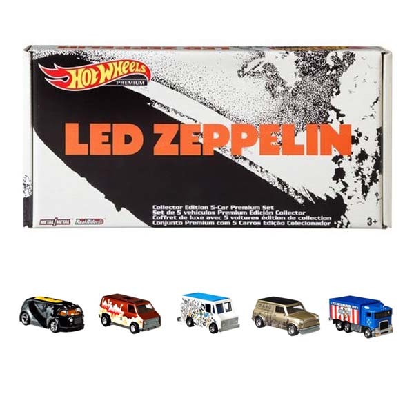 ホットウィール プレミアム　LED ZEPPELIN 5台セット Amazon.com: Hot Wheels Premium Pop Culture 2020 - Led