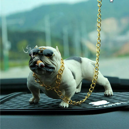 ピットブル犬車内装ダッシュボード飾り ファッションおかしいかわいい 家の装飾 自動車の付属品chq551 の落札情報詳細 ヤフオク落札価格情報 オークフリー スマートフォン版
