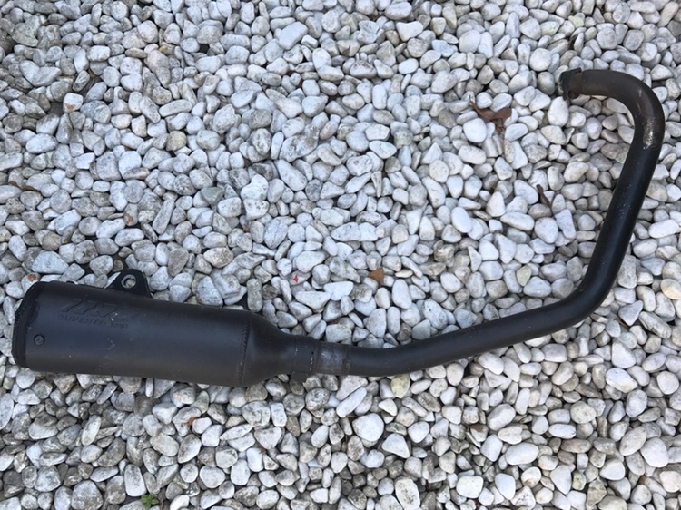 スーパートラップ マフラー エイプ XR100モタード R&P 縦型 検索
