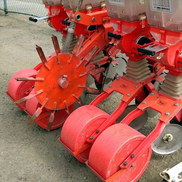 ☆福岡☆ サン機工 さばける号 SO-512 施肥播種機 5連 溝切