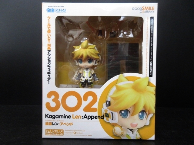 XA256☆GOODSMILE ねんどろいど 鏡音レン アペンド 302 / 箱あり