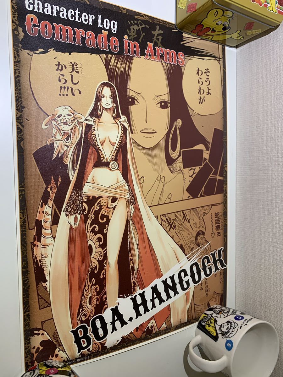 ワンピース One Piece ポスター Character Log Comrade In Arms 戦友ver ボア ハンコック の落札情報詳細 ヤフオク落札価格情報 オークフリー スマートフォン版