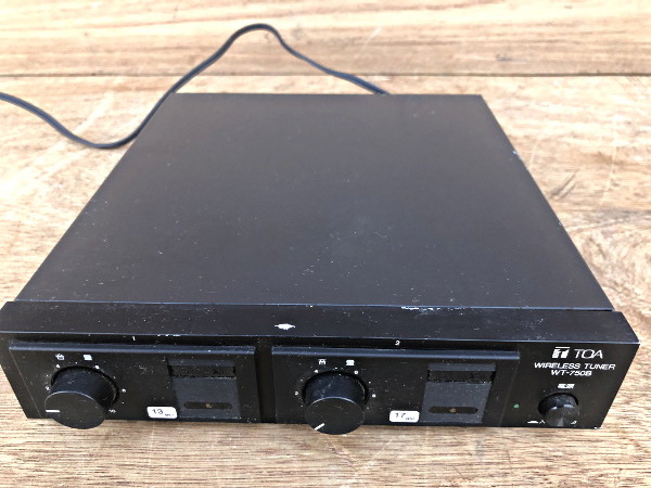 TOA ワイヤレスチューナー WT-750B TOA ワイヤレスチューナー WT-750B