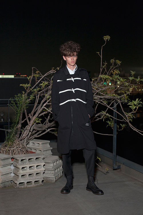 ダッフル　チャコールグレー　undercover ジョニオ 裏原 jonio JONIO愛用 アンダーカバー 14SS 極少即完売 ダッフルコート 超