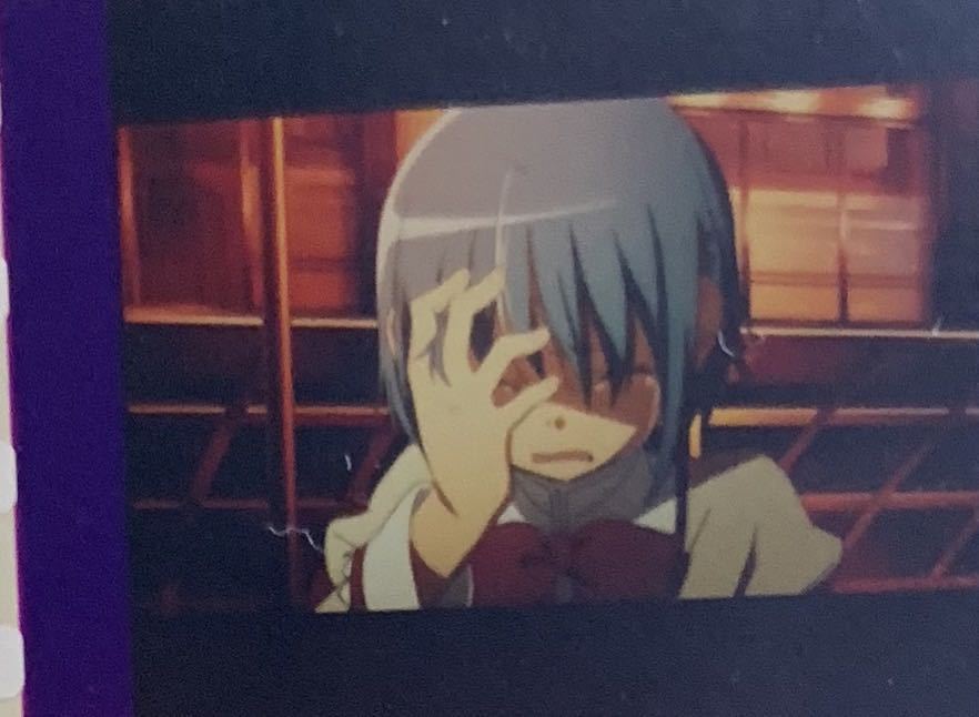 劇場版 前後編 まどか☆マギカ 特典フィルム さやか 泣き顔 涙 マミ