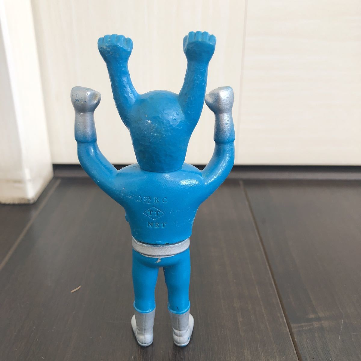 タカトク　コンドールマン　ソフビ　１４ｃｍ　当時物　特撮 ☆昭和レトロ*used*ソフビ*タカトク*コンドールマン*東映*サタン