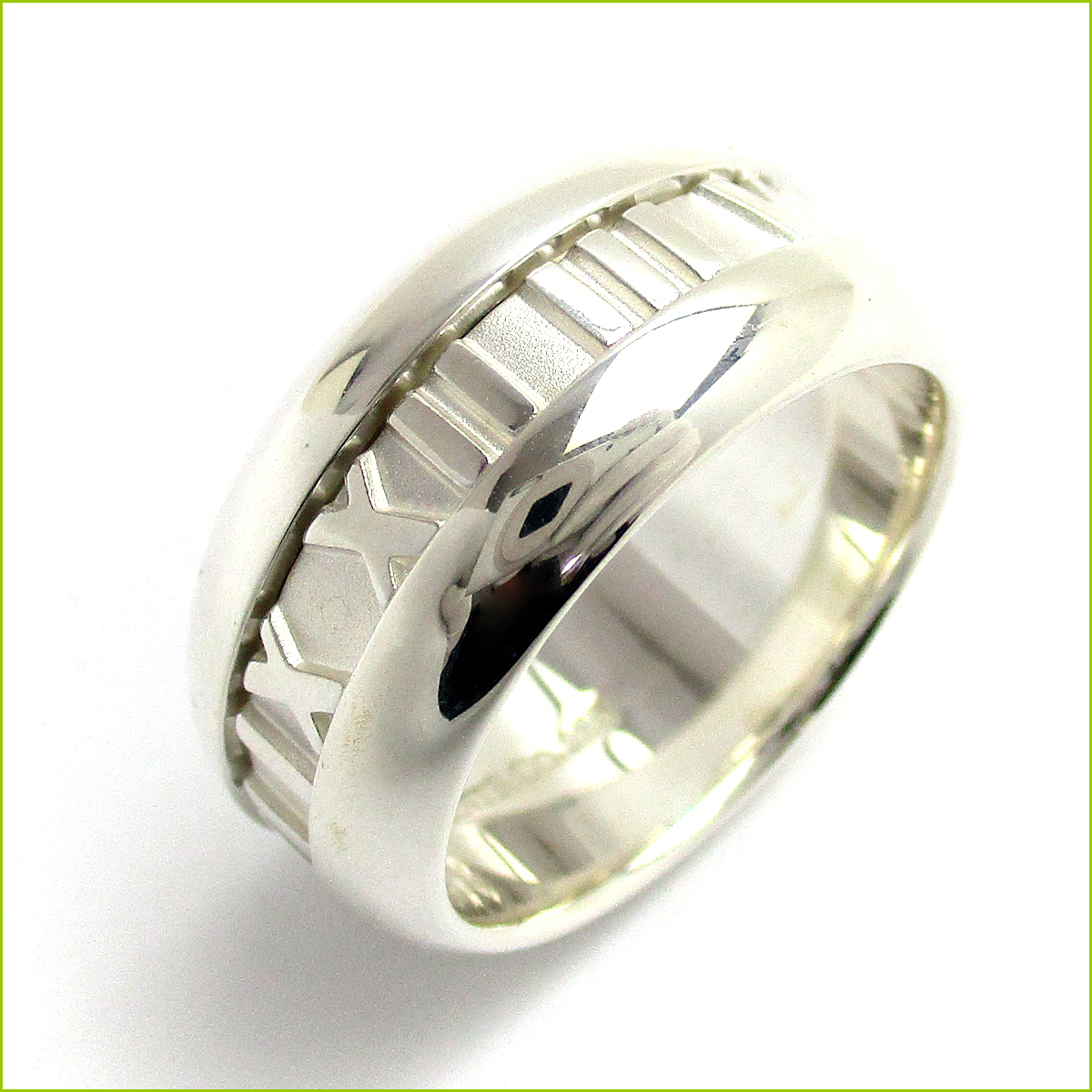 美品 ティファニー アトラス バンドリング メンズ シルバー925 16号 指輪 Tiffany Co 磨き仕上げ済 アトラスリング レディース の落札情報詳細 ヤフオク落札価格情報 オークフリー スマートフォン版