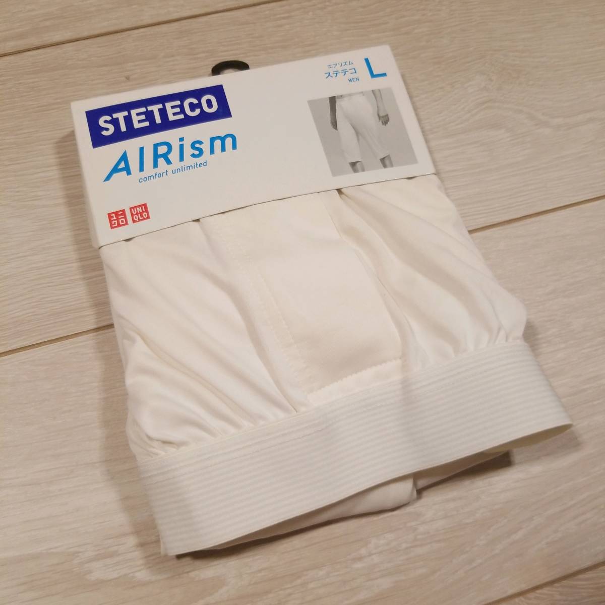 新品 N739 未使用品 Uniqlo ユニクロ エアリズム Airism ステテコ ドライ クロップド パンツ L メンズ 白系 ホワイト系 消臭 ストレッチ の落札情報詳細 ヤフオク落札価格情報 オークフリー スマートフォン版