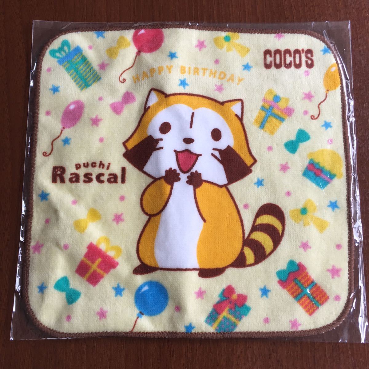 新品 2 匿名配送 Coco S ラスカル オリジナル ハンドタオル 2枚 誕生日 グッズ 非売品 ハンカチ ミニタオル ココス あらいぐま コラボ 即決 の落札情報詳細 ヤフオク落札価格情報 オークフリー スマートフォン版