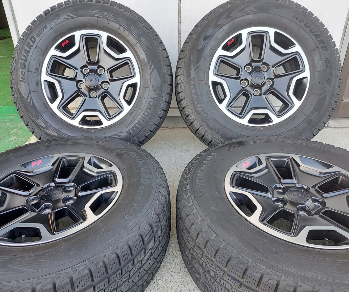 jkラングラー スタッドレス 17インチ純正ホイール