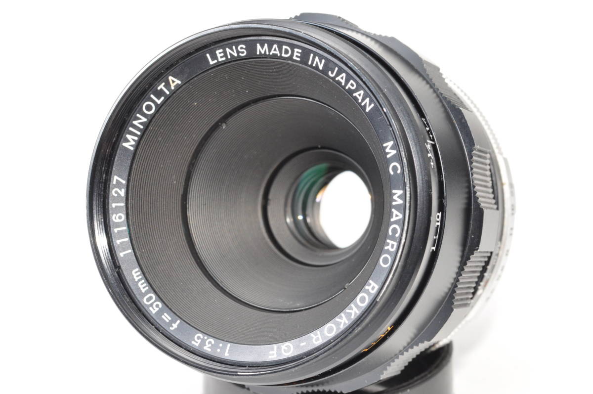 ミノルタ MINOLTA MC MACRO ROKKOR QE 100mm F3.5 for X-700 X-500 XD XD-