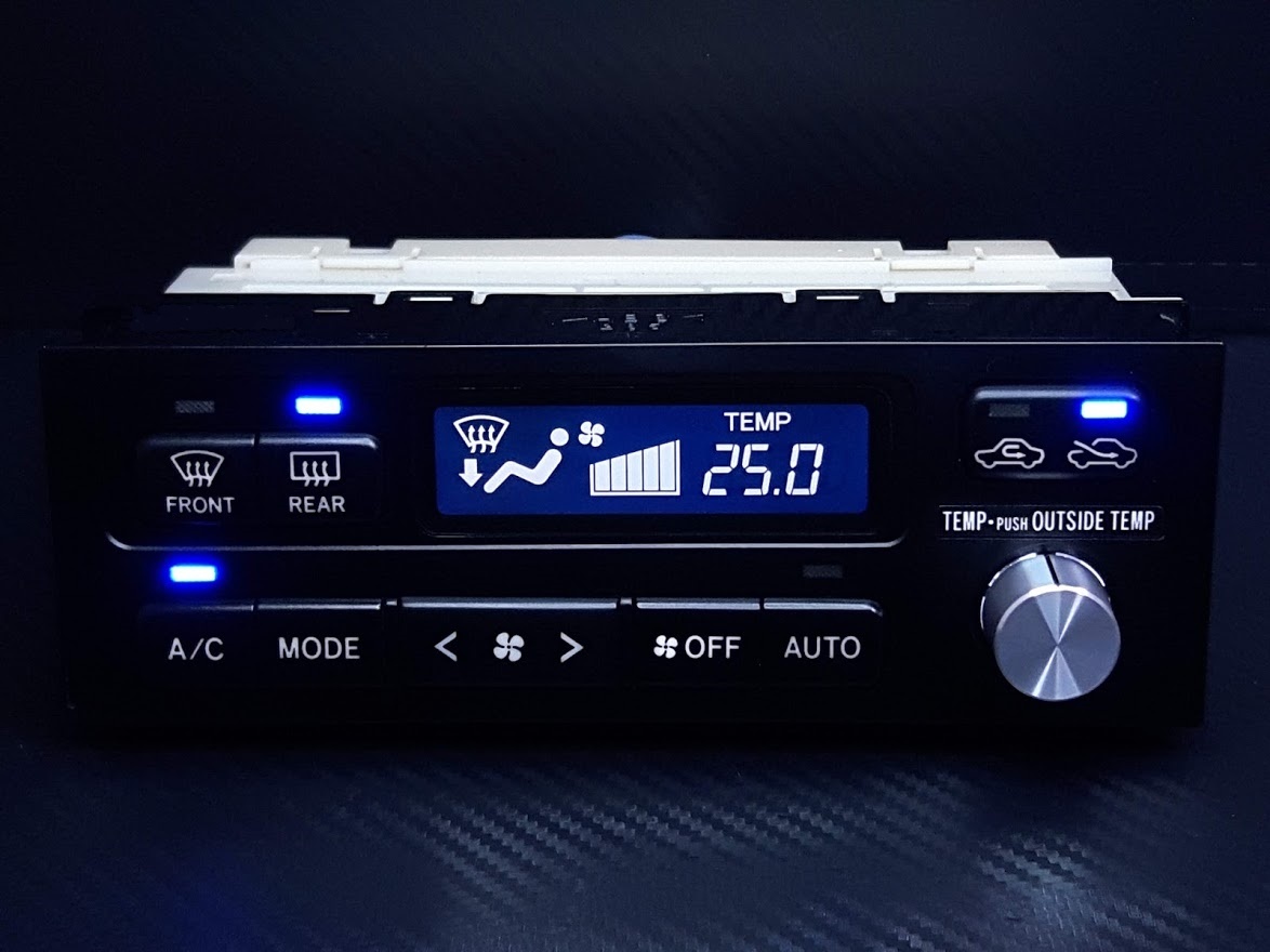 JZX100 エアコン スイッチ パネル マークII チェイサー クレスタ 液晶