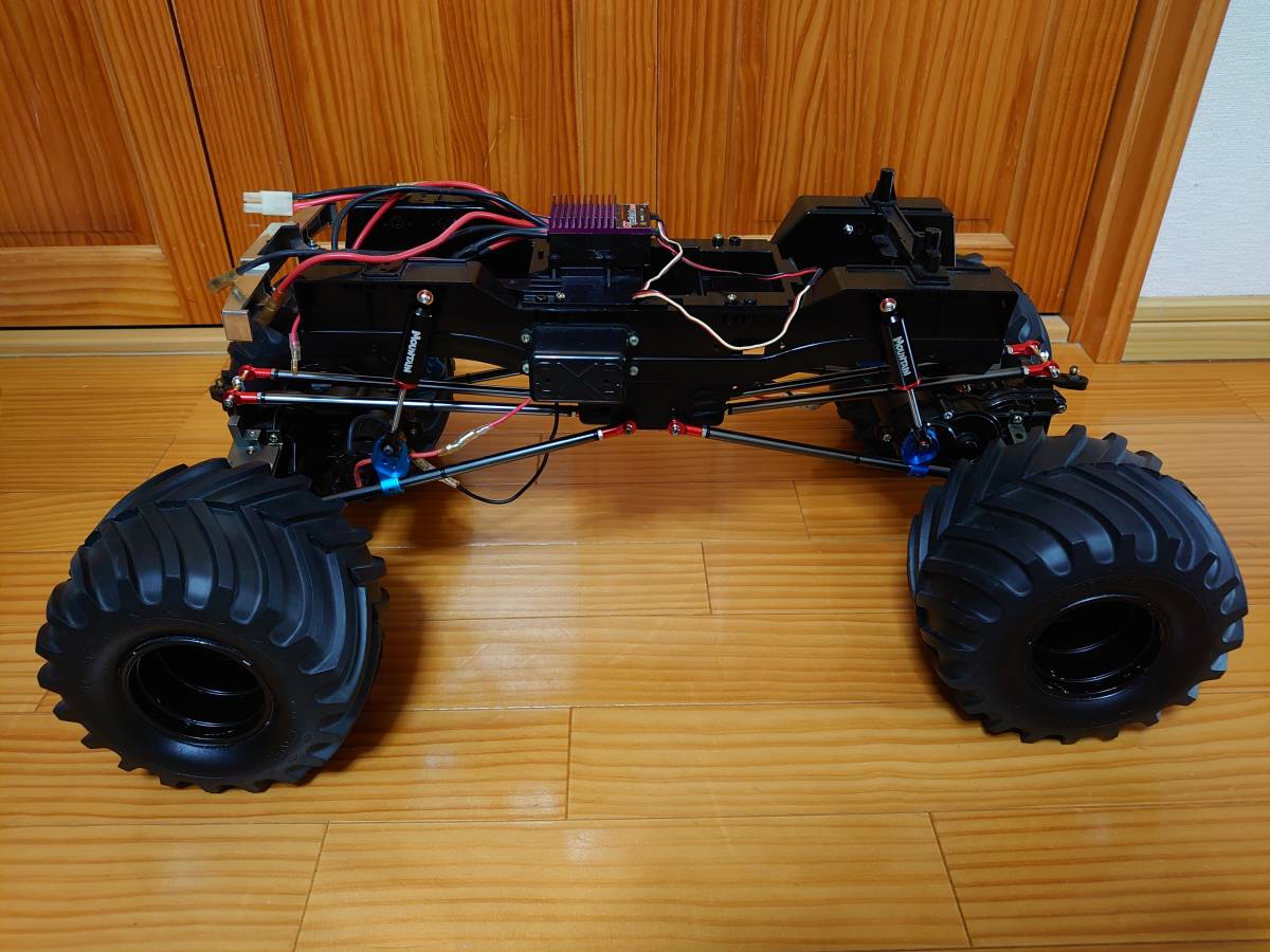 タミヤ　クラッドバスター車体とホイールのみ　ジャンク Yahoo!オークション -「タミヤ クラッドバスター」の落札相場