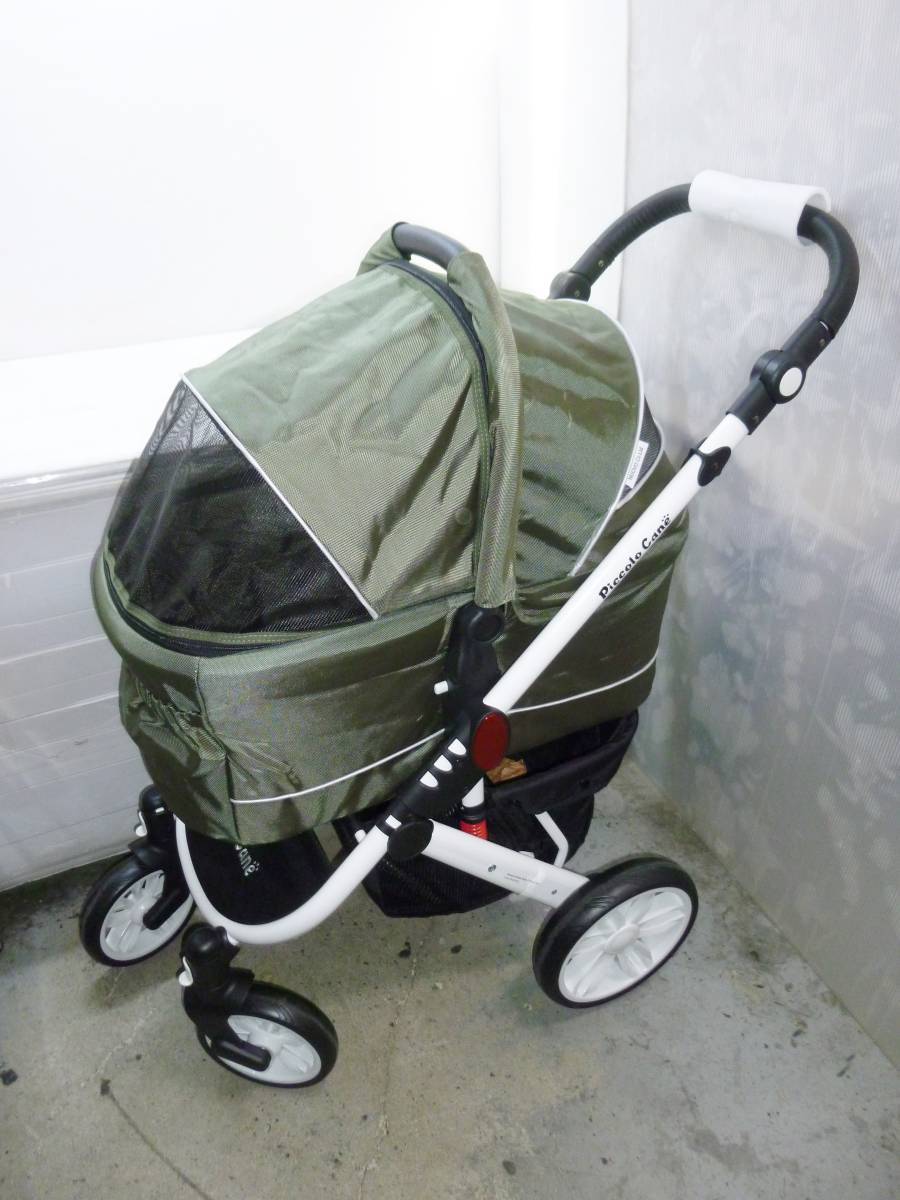 Piccolo Cane ペットカート TANTOⅡ　モスグリーン タント モスグリーン ピッコロカーネ TANTO Piccolocane 対面式ペット