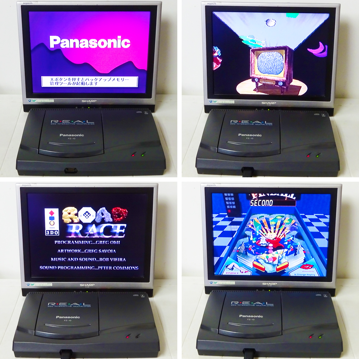 動作確認済 Panasonic 3DO インタラクティブ マルチプレーヤー FZ-10