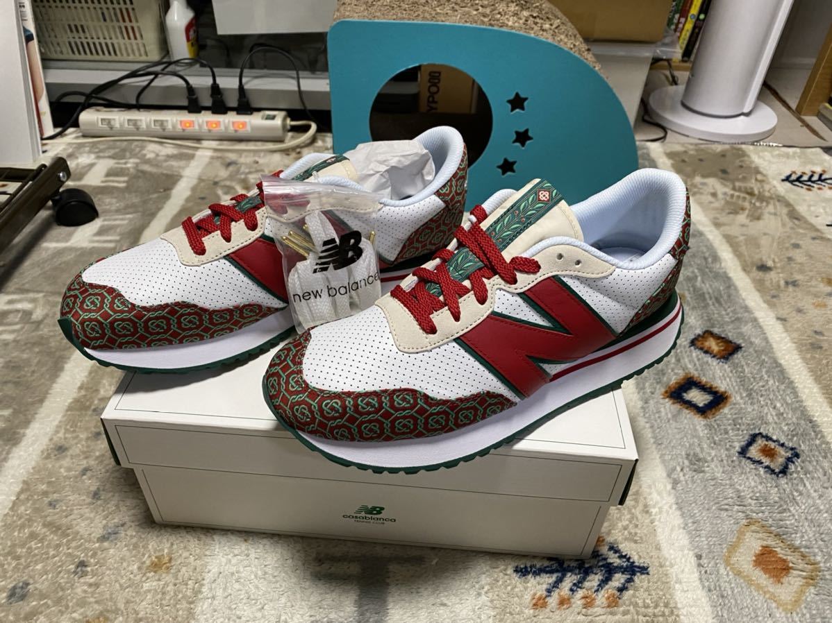 新品】CASABLANCA × NewBalance 237 レッドモノグラム 29cm 公式サイトから購入する ニューバランス