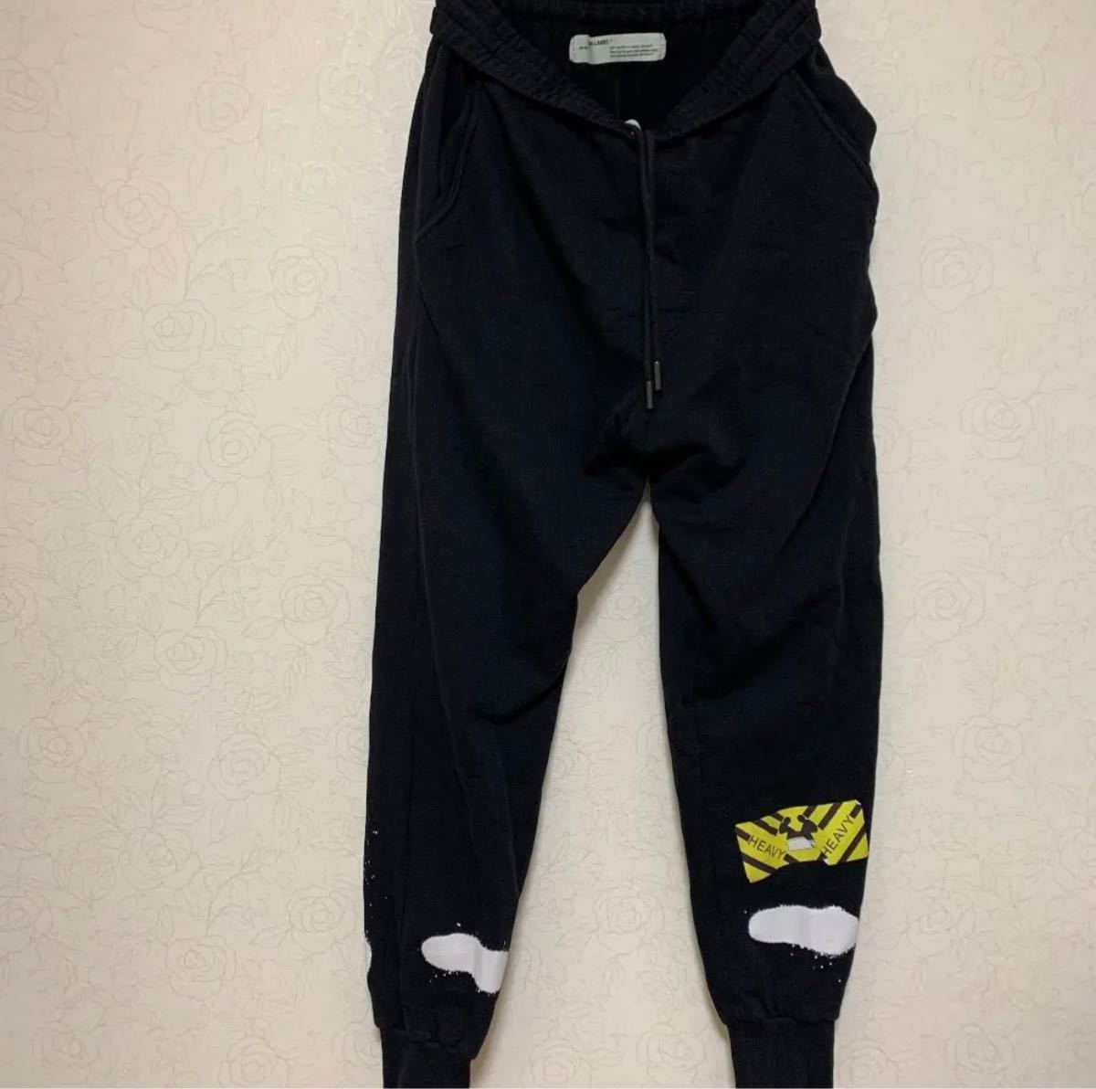 OFF-WHITE SPRAY スプレー スウェットパンツの落札情報詳細 - Yahoo