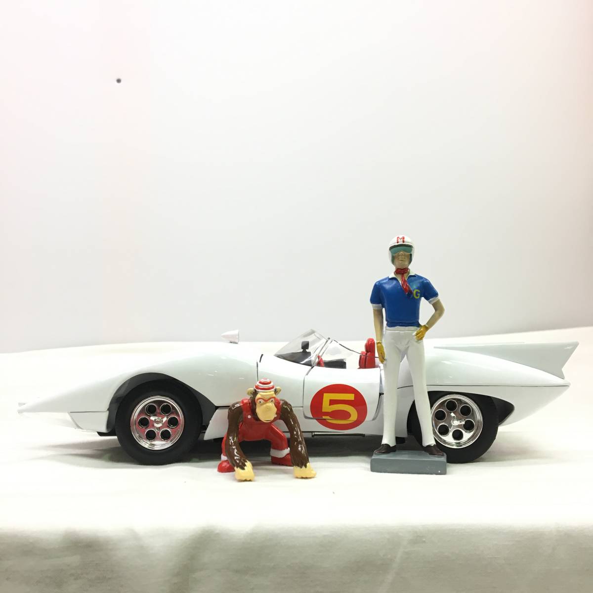 1967年頃ASCアオシン☆マッハGoGoGo「マッハ号」大サイズの珍品☆