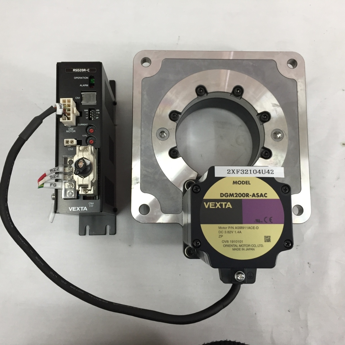 【中古】ORIENTAL 中空ロータリーアクチュエータ DGM130RAZAC /g の落札情報詳細 ヤフオク落札価格情報 オークフリー