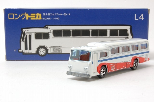 ロング トミカ 富士重工 セミデッカー型バス 日本製 Amazon.co.jp