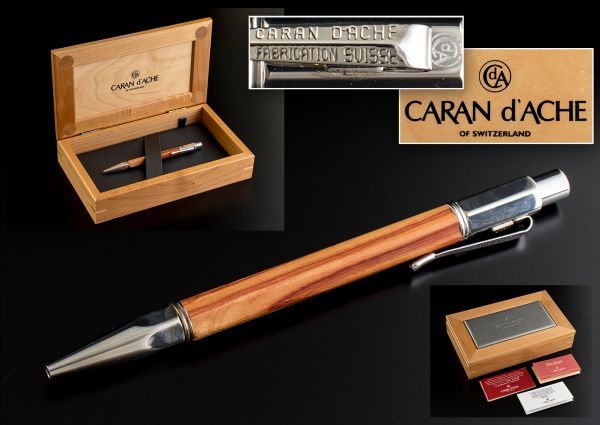 希少】Caran d'Ache カランダッシュ木箱