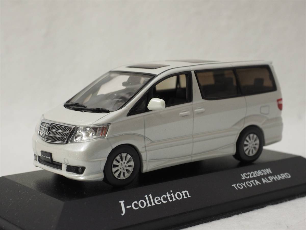 トヨタ 初代アルファード：Toyota Alphado Pearl White J-collection