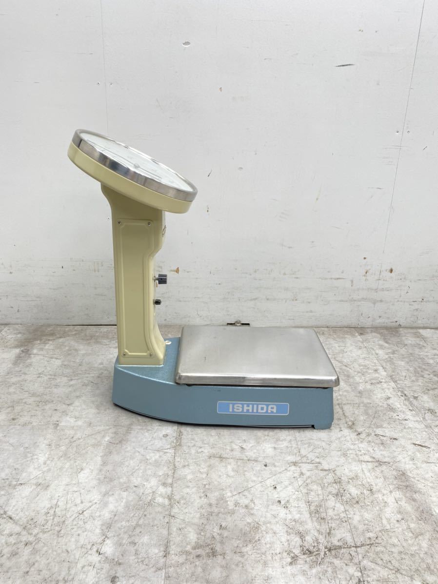 昭和レトロ☆ISHIDA イシダ アナログ体重計 100kg 台秤 業務用 f15/050 昭和レトロ☆ISHIDA イシダ アナログ体重計 100kg 台秤 業務用 f15/050