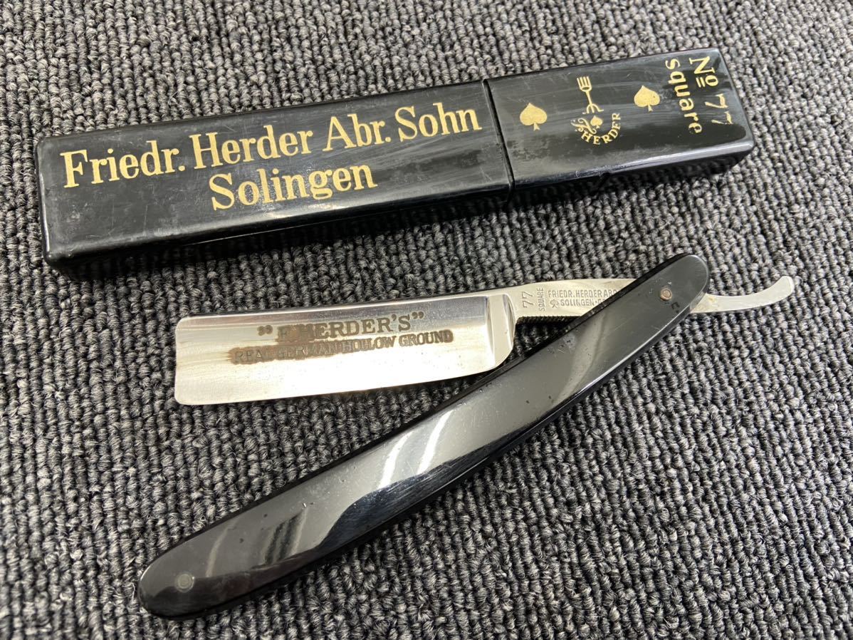 FRIEDR. HERDER ABR. SOHN 77 Square 西洋剃刀 s-l400.jpg