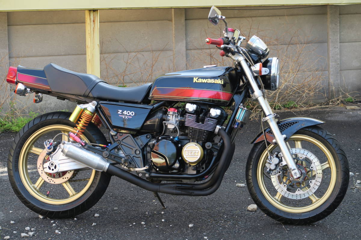 z400fx 外装セット E4カラー純正 リペイント z400fx 外装セット E4カラー純正 リペイント Z400FX E4 紺 図面