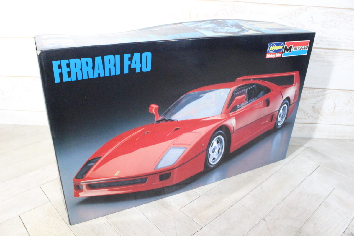 ポケールの1/8 フェラーリF40 金属製キット 全長55.4cm