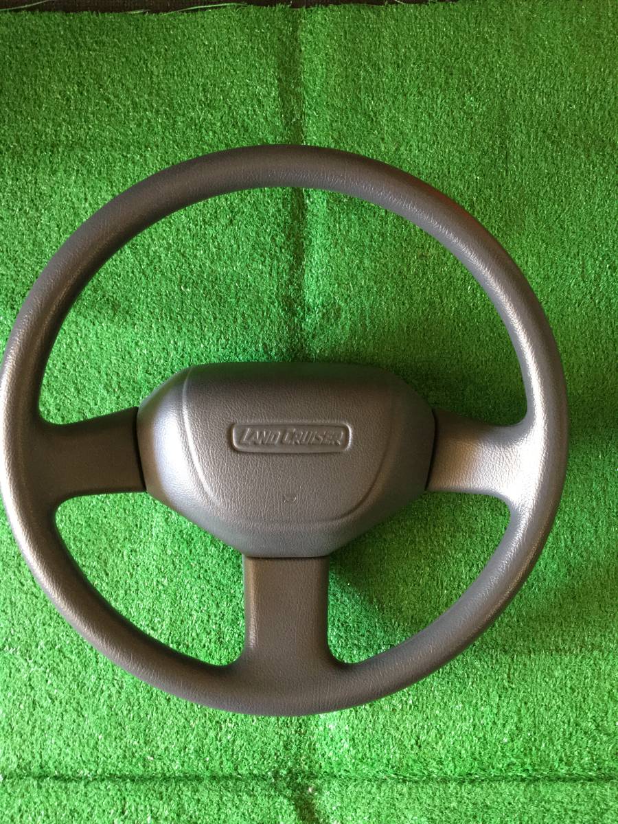 北海道小樽市発 トヨタ ランドクルーザー ランクル70 ｈｚｊ74ｋ ステアリング ハンドル 純正 中古極美品 の落札情報詳細 ヤフオク落札価格情報 オークフリー スマートフォン版
