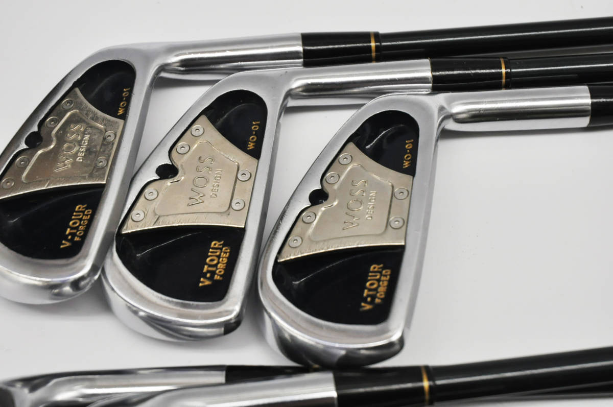 ジャンボ尾崎モデル WOSS V-TOUR FORGED WO-01 アイアンセット 3～9