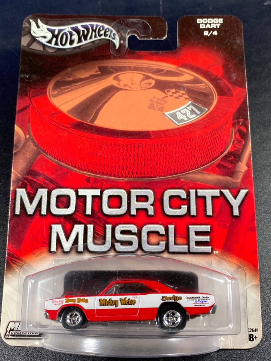 HotWheels MOTOR CITY MUSCLE 4種セット（Hot Wheels Premium