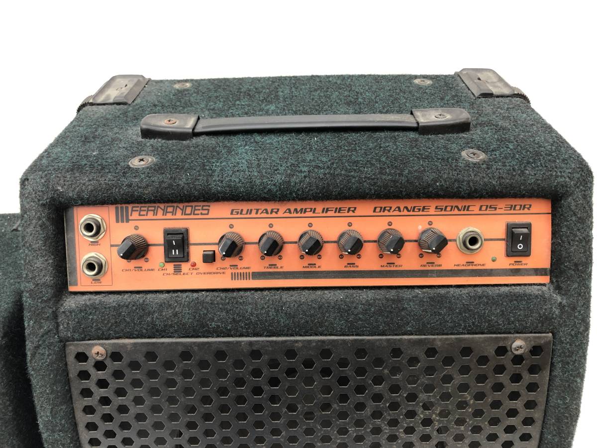2台セット】FERNANDES. OS-30R/OS-15/オレンジソニック ギターアンプ