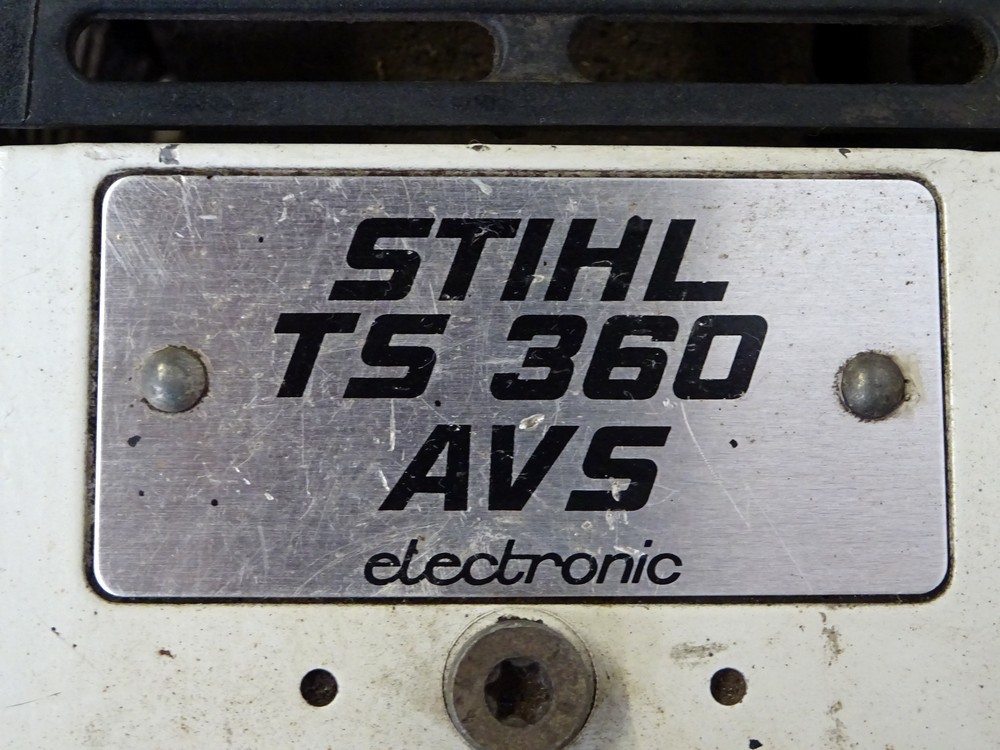 ☆現状渡し STIHL スチール コンクリートカッター TS 360 AVS ブレード