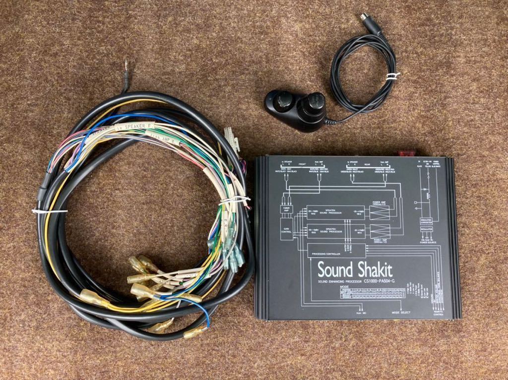 Sound Shakit サウンドシャキット PA504-R2 サウンドシャキット Sound Shakit PA504-G2 ジャンク Sound Shakit