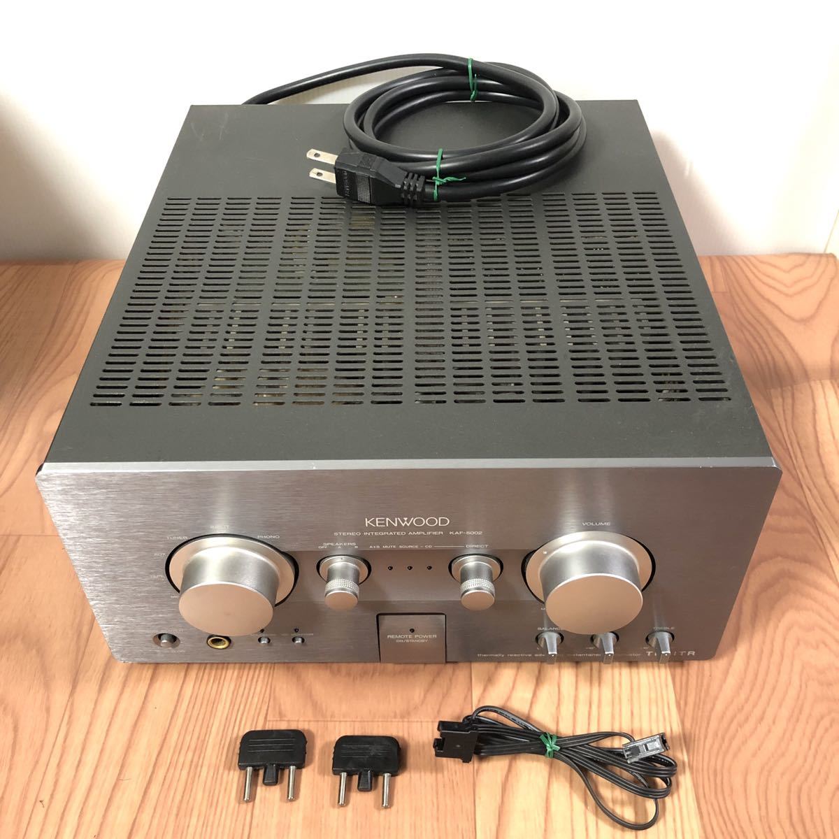 新品，お得】 KENWOOD KAF-5002/DMF-7002S アンプ/MDデッキセット