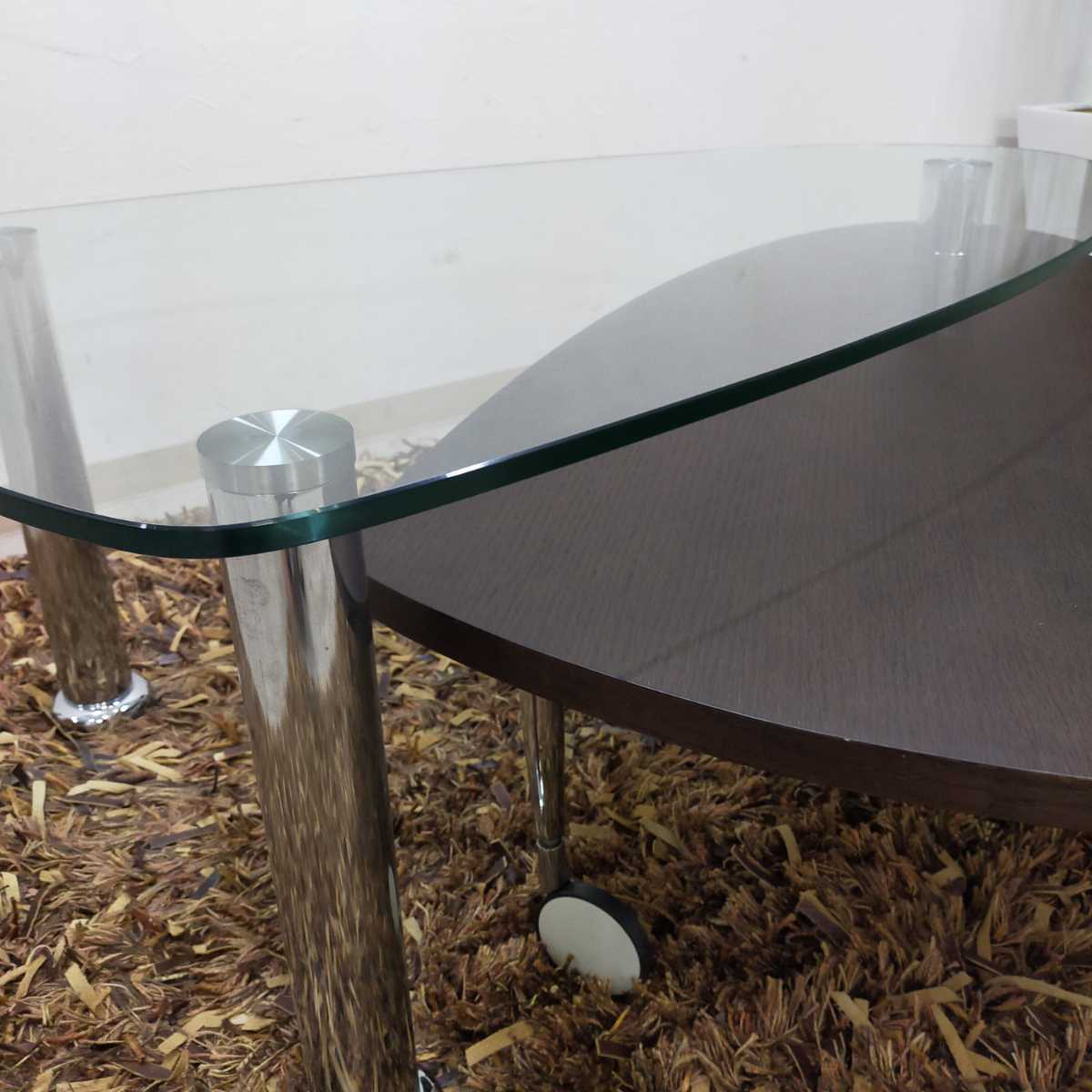 直接引き取り大歓迎【モーダエンカーサ】ラグリマ　107 コーヒーテーブル　北欧 moda en casa lagrima 107 table / モーダ・エン・カーサ