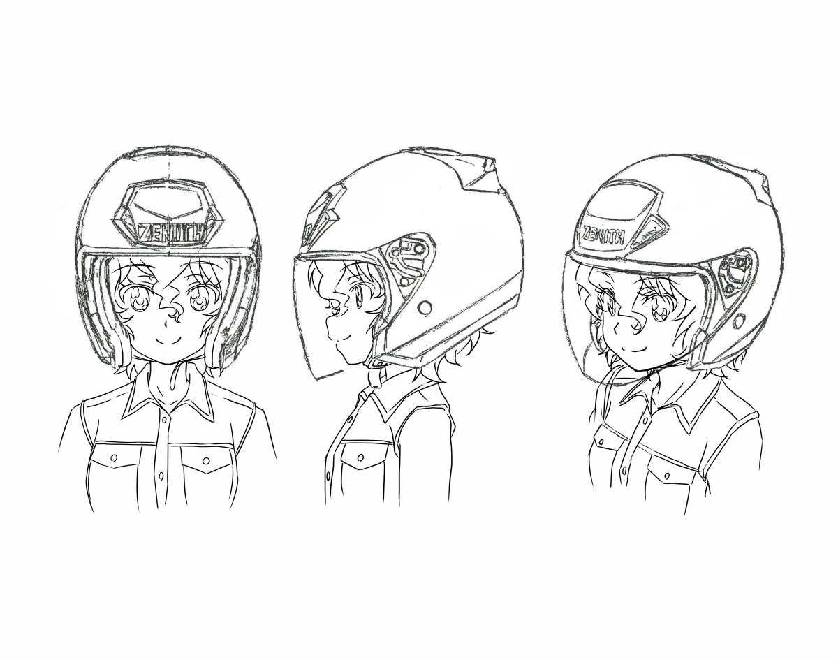 ばくおん!! 設定資料 制作資料 【386枚】 ばくおん!! 設定