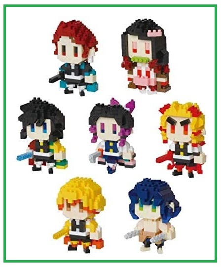 新品 鬼滅の刃 Nanoblock ナノブロック 全7種セット 新品 未開封 竈門炭治郎 禰豆子 我妻善逸 嘴平伊之助 冨岡義勇 胡蝶しのぶ 煉獄杏寿郎 の落札情報詳細 ヤフオク落札価格情報 オークフリー スマートフォン版