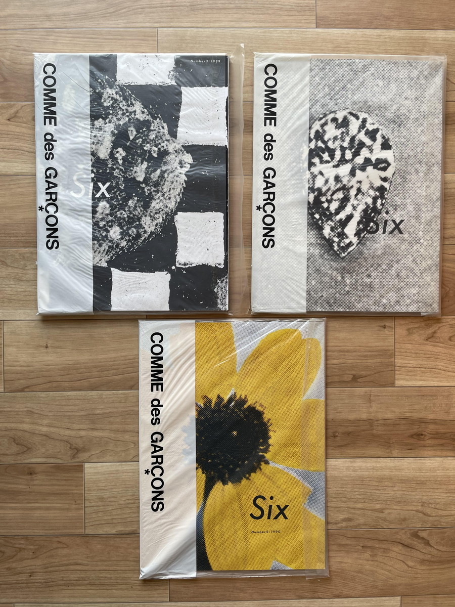 コムデギャルソン Six Number7/1991 コムデギャルソン Six 1991年発行 Number7 6-113 非売品 Six3冊