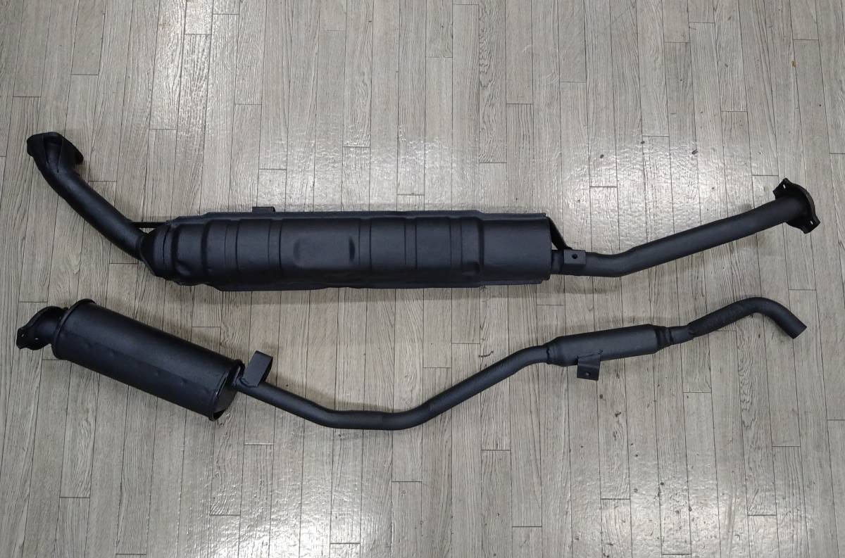 ジムニー　SJ10 用　チャンバーマフラーセット 楽天市場】ジムニー パーツ 【アピオ SJ10用マフラー 松本式